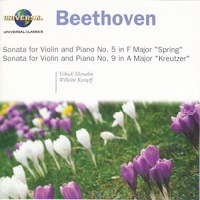 Universal Classics : Kempff - Beethoven Violin Sonatas 5 & 9