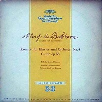Deutsche Grammophon : Kempff - Beethoven Concerto No. 4