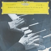 Deutsche Grammophon : Kempff - Beethoven Concerto No. 4