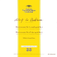 Deutsche Grammophon : Kempff - Beethoven Sonatas 5 & 6