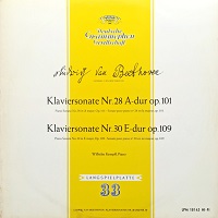 Deutsche Grammophon : Kempff - Beethoven Sonatas 28 & 30