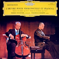 Deutsche Grammophon Prestige : Kempff - Beethoven Cello Sonatas 1 & 2