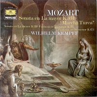 Deutsche Grammophon Privilege : Kempff - Mozart Sonatas, Fantasia