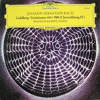 Deutsche Grammophon Stereo : Kempff - Bach Goldberg Variations