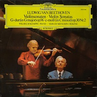 Deutsche Grammophon Stereo : Kempff  - Beethoven Violin Sonatas 7 & 10