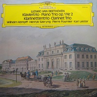 Deutsche Grammophon Stereo : Kempff - Brahms Piano Trio, Clarinet Trio