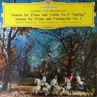 Deutsche Grammophon Stereo : Kempff - Beethoven Violin Sonata No. 5, Cello Sonata No. 3