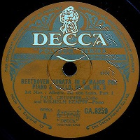 Decca : Kempff - Bach, Beethoven