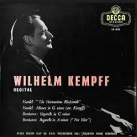 Decca : Kempff - Beethoven, Handel