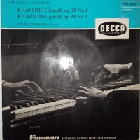 Decca : Kempff - Brahms Rhapsodies