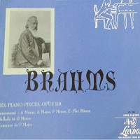 London : Kempff - Brahms Piano Pieces