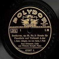 Polydor : Kempff - Bach, Beethoven