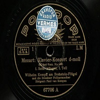 Polydor : Kempff - Mozart Concerto No. 20