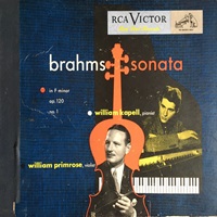 RCA Victor : Kapell  - Brahms Viola Sonata