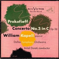 RCA Victor : Kapell - Prokofiev Concerto No. 3