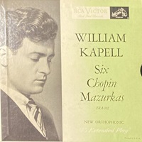 RCA Victor : Kapell  - Chopin Mazurkas
