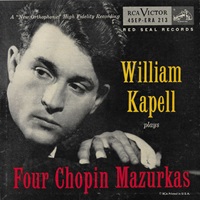 RCA Victor : Kapell  - Chopin Mazurkas