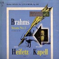 RCA Victor : Kapell - Violin Sonata No. 3