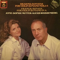 �Angel : Weissenberg - Brahms Violin Sonatas