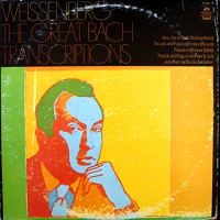 �Angel : Weissenberg - Bach Transcriptions