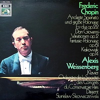 �HMV : Weissenberg - Chopin Orchestral Works