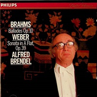 Philips : Brendel - Brahms, Weber
