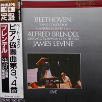 Philips Japan : Brendel - Beethoven Concertos 3 & 4