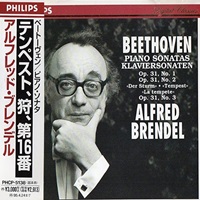 �Philips Japan : Brendel - Beethoven Sonatas 16 - 18