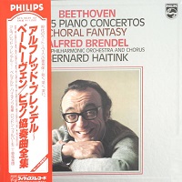 �Philips Japan : Brendel - Beethoven Concertos, Fantasie