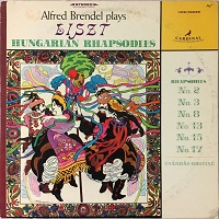 �Vanguard : Brendel - Liszt Hungarian Rhapsodies