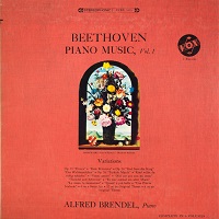 �Vox : Brendel - Beethoven Volume 01
