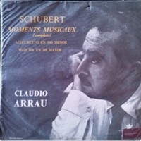 World Record Club : Arrau - Schubert Moment Musicaux