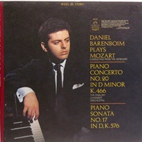 Angel : Barenboim - Mozart Concerto No. 20, Sonata No. 17