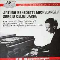 �AS Disc : Michelangeli - Beethoven Concerto No. 5