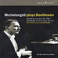�Opus Arte : Michelangeli - Beethoven, Scarlatti