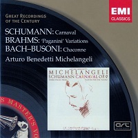 �EMI Great Recordings of the Century : Michelangeli - Busoni, Brahms, Schumann