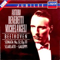 �London : Michelangeli - Beethoven, Scarlatti, Galuppi