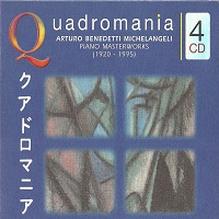 �Membran Quadromania : Michelangeli - Grieg, Schumann, Scarlatti