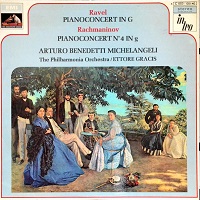 �HMV : Michelangeli - Rachmaninov, Ravel