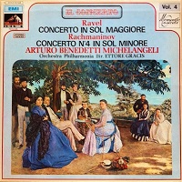 �La Voce del Padrone : Michelangeli - Rachmaninov, Ravel