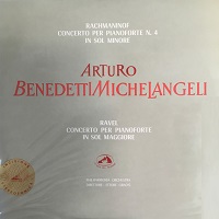 �La Voce del Padrone : Michelangeli - Rachmaninov, Ravel