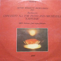 �Electrecord : Michelangeli - Beethoven Concerto No. 5
