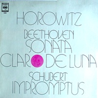 CBS : Horowitz - Beethoven, Schubert