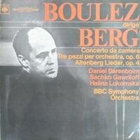 CBS : Barenboim - Berg Chamber Concerto