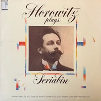 CBS : Horowitz - Scriabin Works