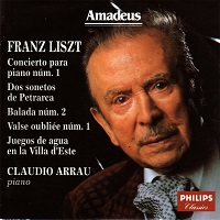 �Amadeus : Arrau - Liszt Concerto No. 1, Years of Pilgrimage