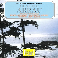 �Pearl Piano Masters: Arrau - The Early Recordings