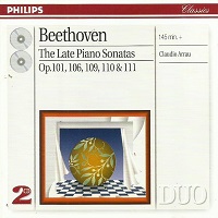 �Philips Classics Duo : Arrau - Beethoven Late Piano Sonatas