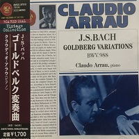 �RCA Red Seal : Arrau - Bach Goldberg Variations