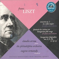 �Sony Classical : Arrau - Liszt Concerto No. 1, Hungarian Rhapsodies